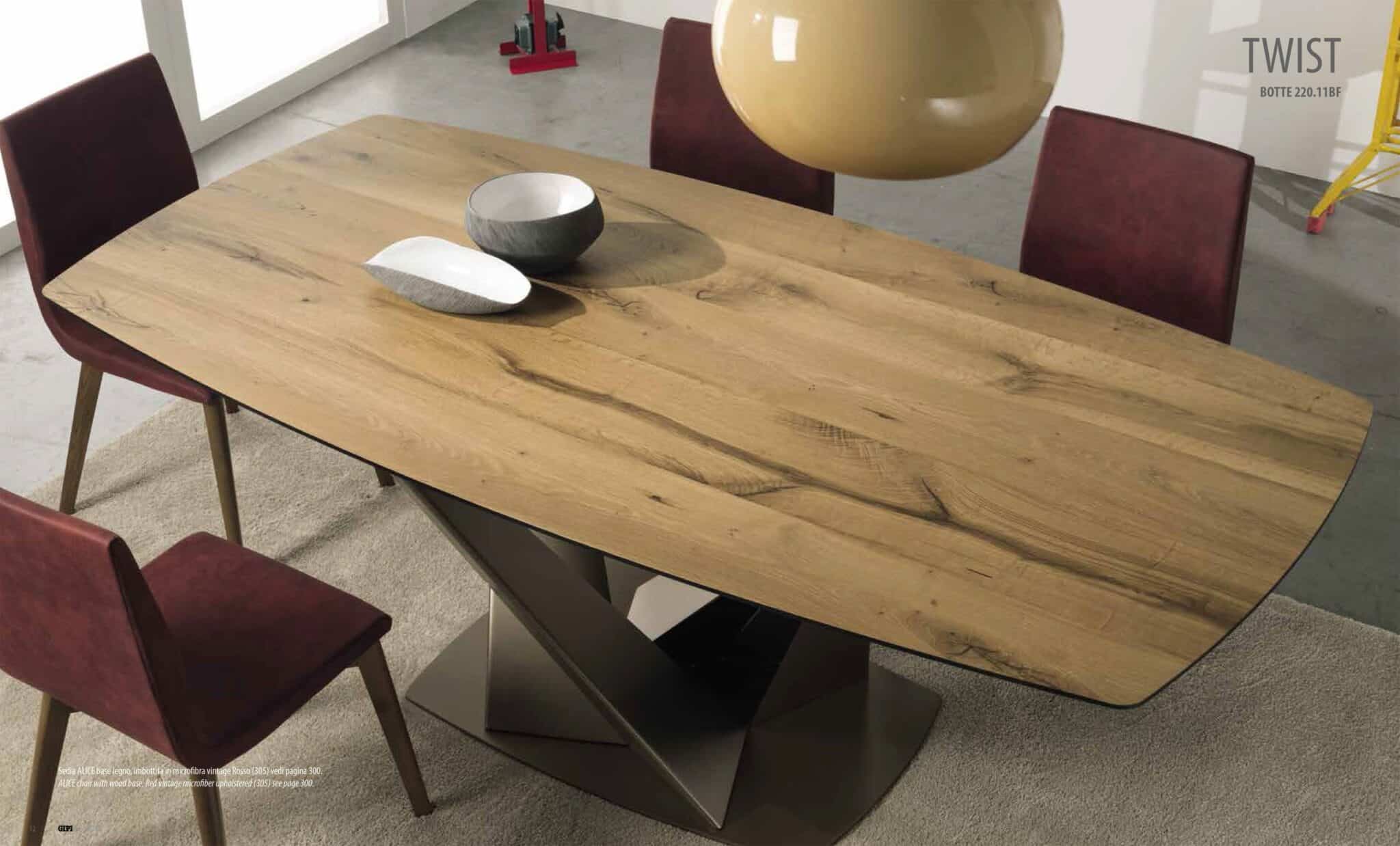 Tavolo twist_botte_04 forma botte – Gipi Interiors