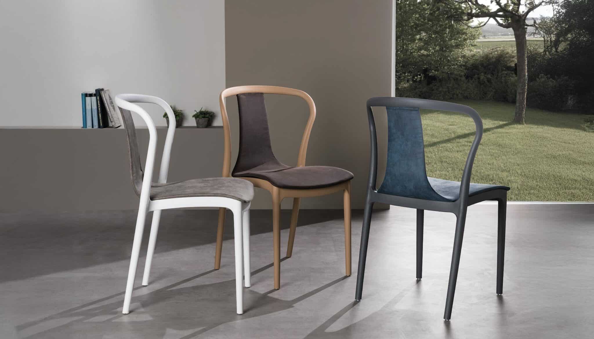 Sedia Arisa imbottita design Made in Italy – Gipi Interiors