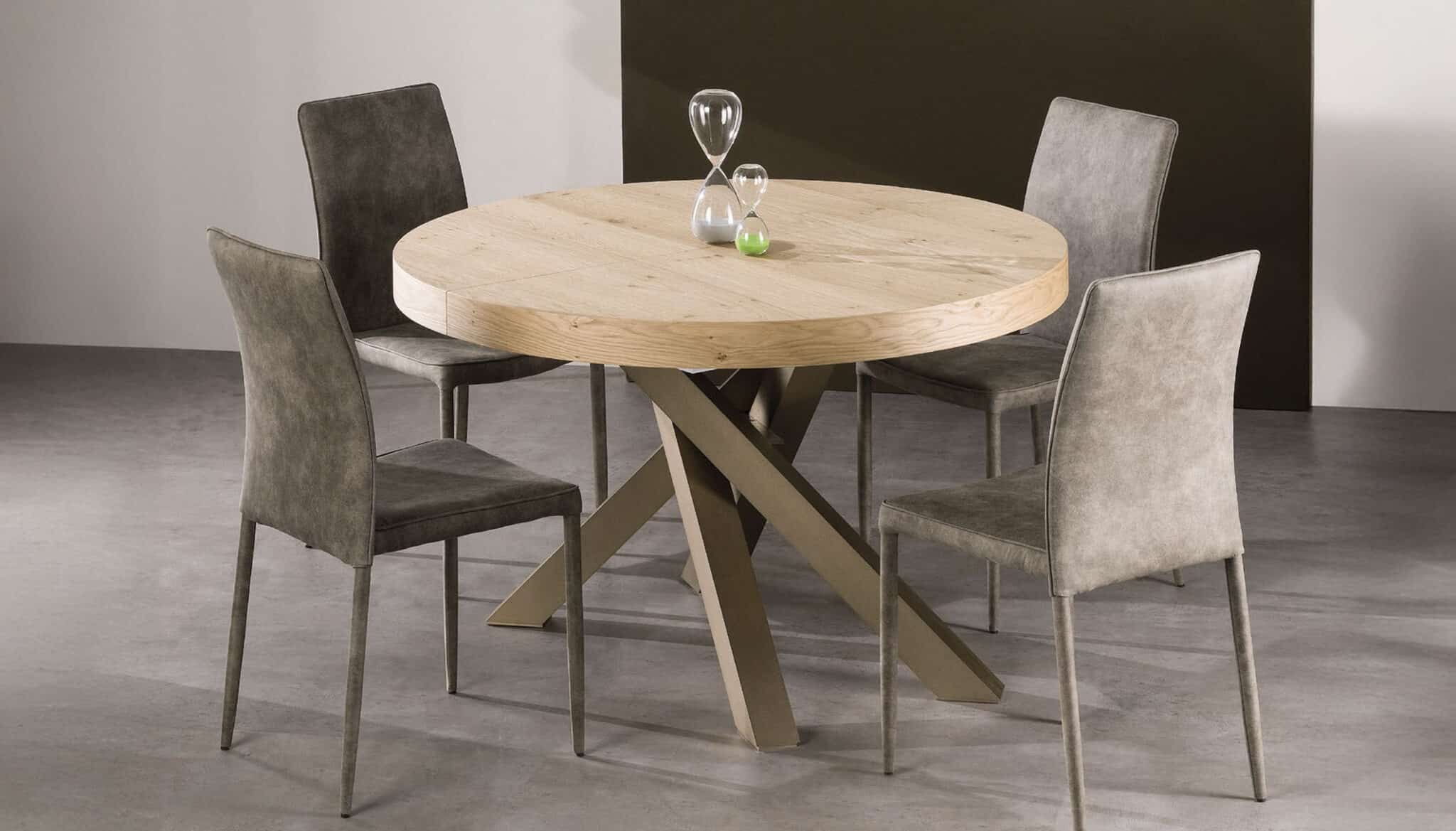 Tavolo Quark.8 tondo allungabile – Gipi Interiors