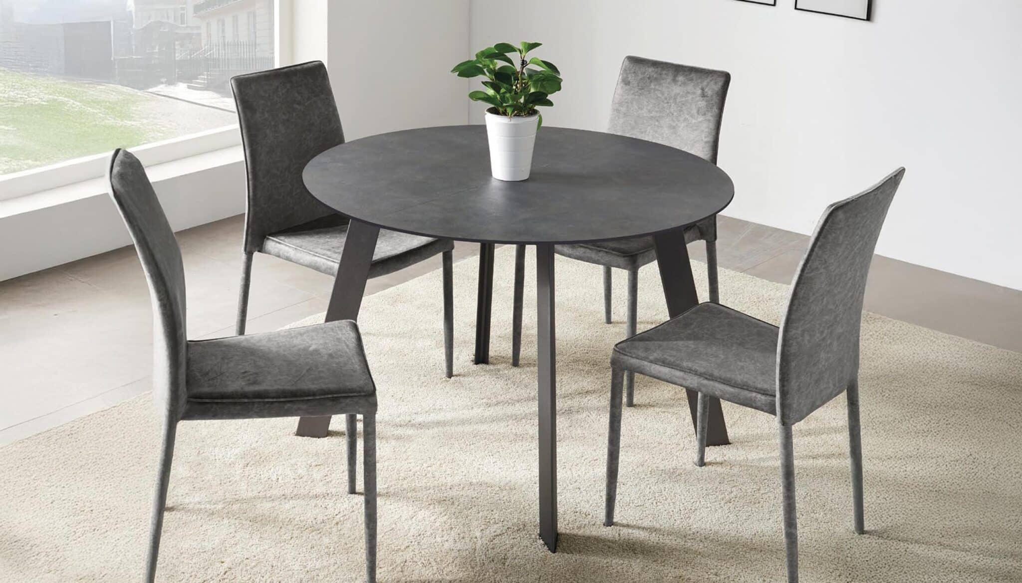 Tavolo Young tondo allungabile – Gipi Interiors