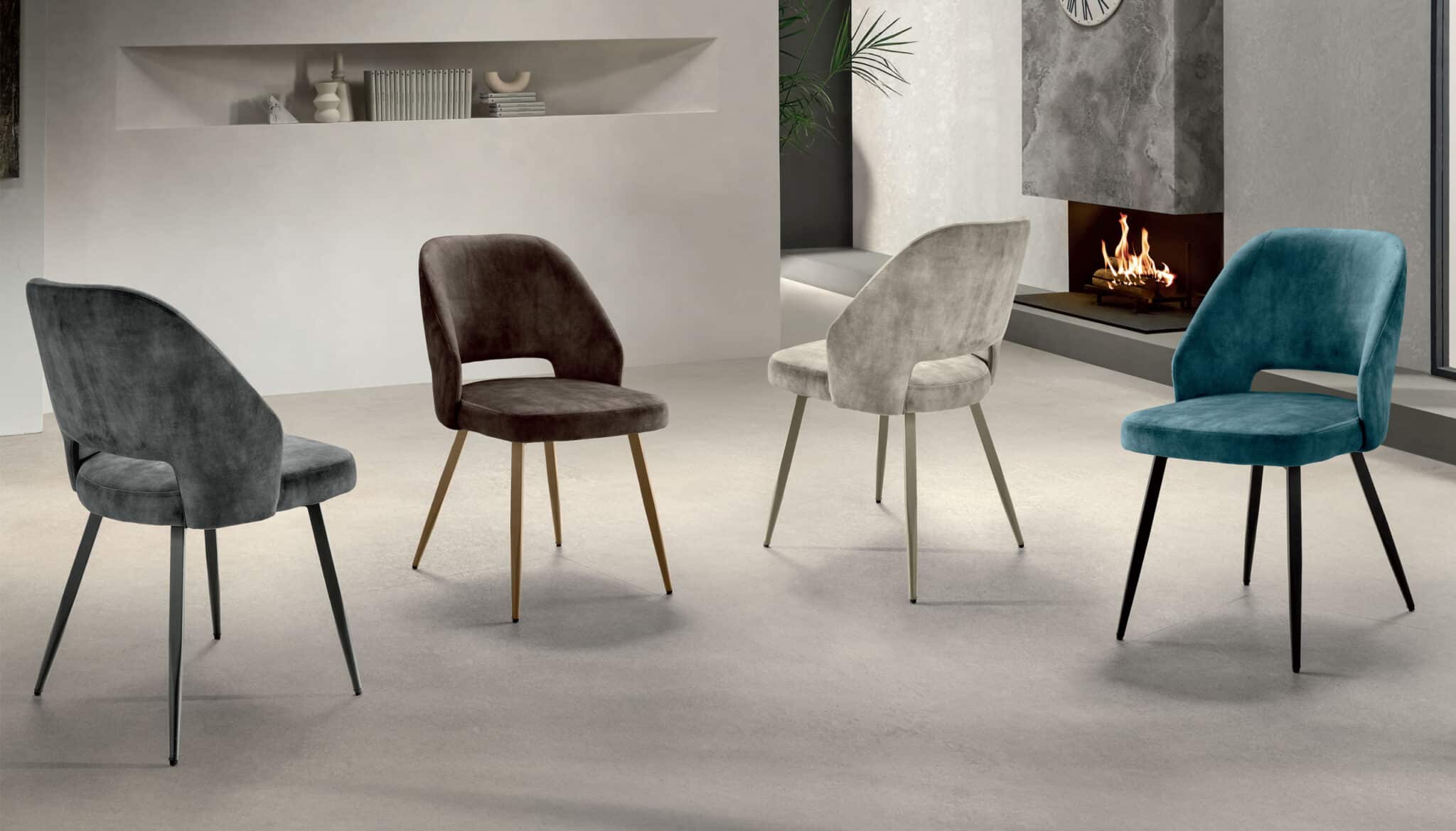 Sedia Kent design Made in Italy – Gipi Interiors