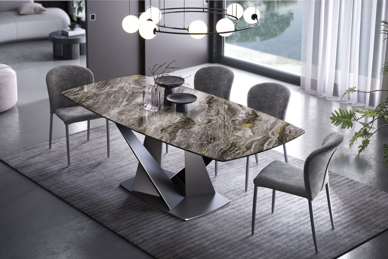 Tavolo GiPi Twist forma botte fisso – Gipi Interiors