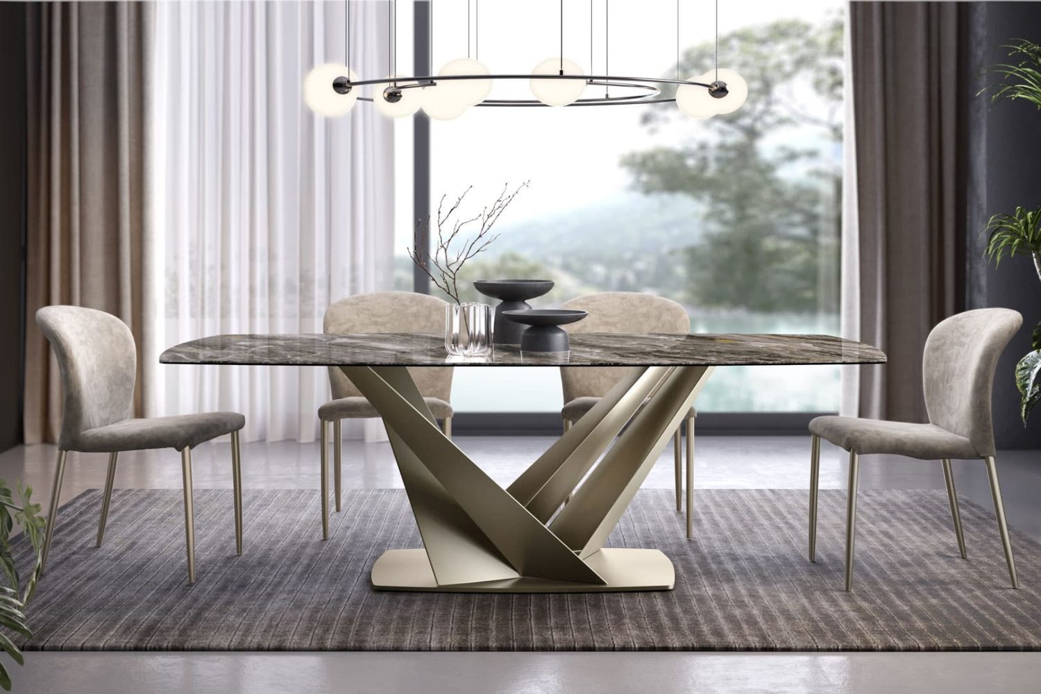 Tavolo GiPi Twist forma botte fisso – Gipi Interiors