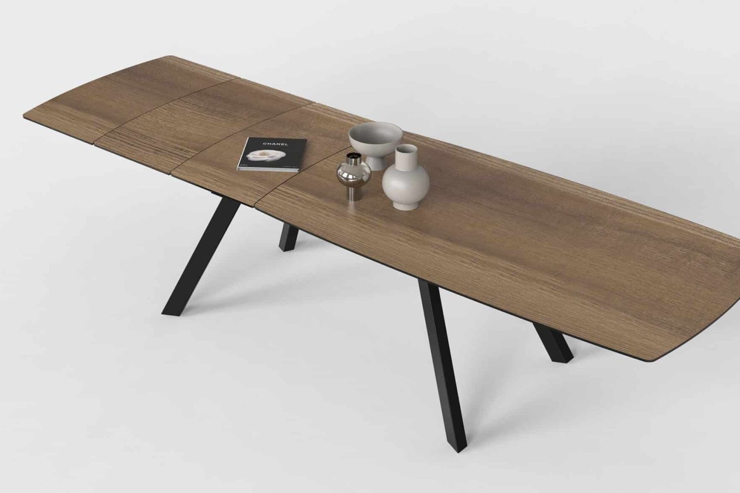 Tavolo Linus forma botte allungabile piano slim – Gipi Interiors