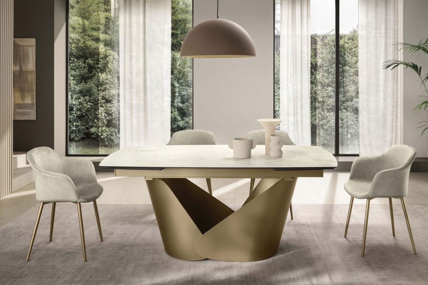 Tavolo TAV. ROCK forma botte chiuso – Gipi Interiors