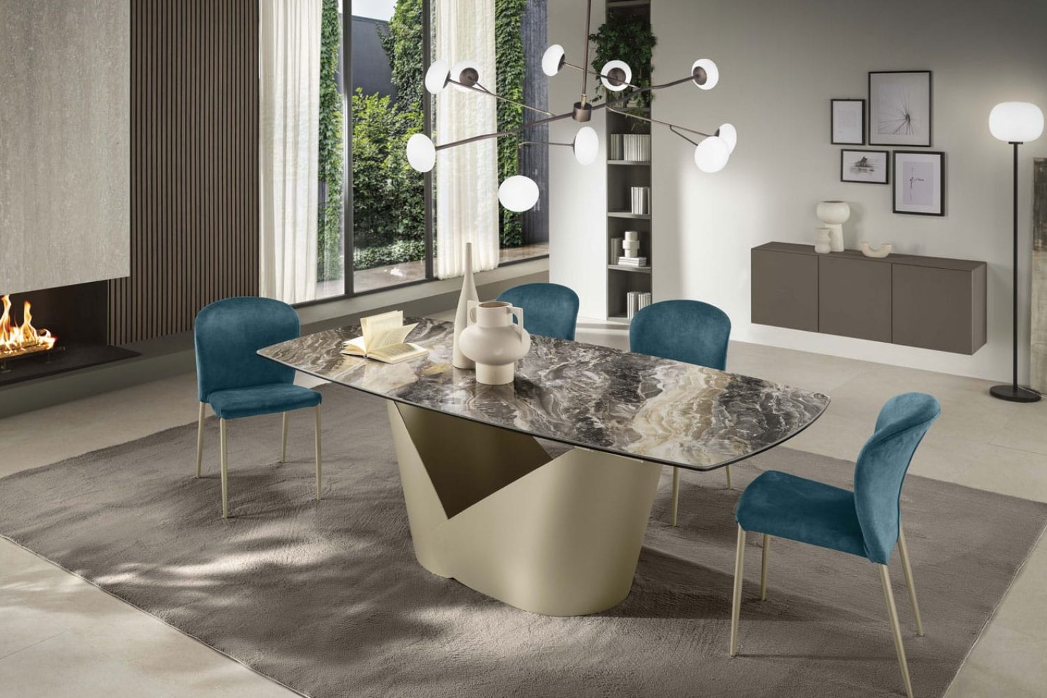 Tavolo TAV. ROCK forma botte chiuso – Gipi Interiors