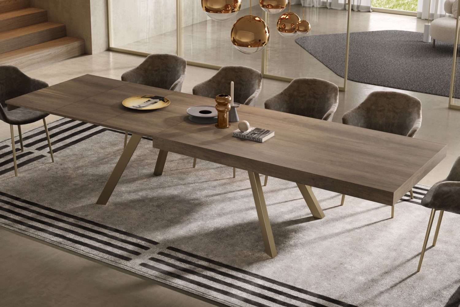 Sedia Tavolo Linus allungato – Gipi Interiors